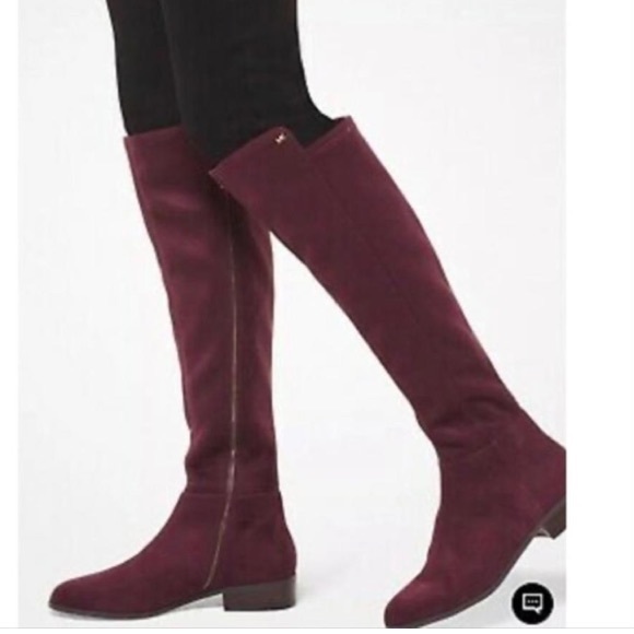 Michael Kors Bromley Suede Over The Knee Boots - Picture 2 of 8